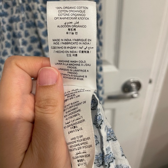 Doen Blue and White Midi Dress - Picture 6 of 9